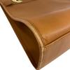 GHERARDINI Leder Handtasche Braunes Leder Gebraucht