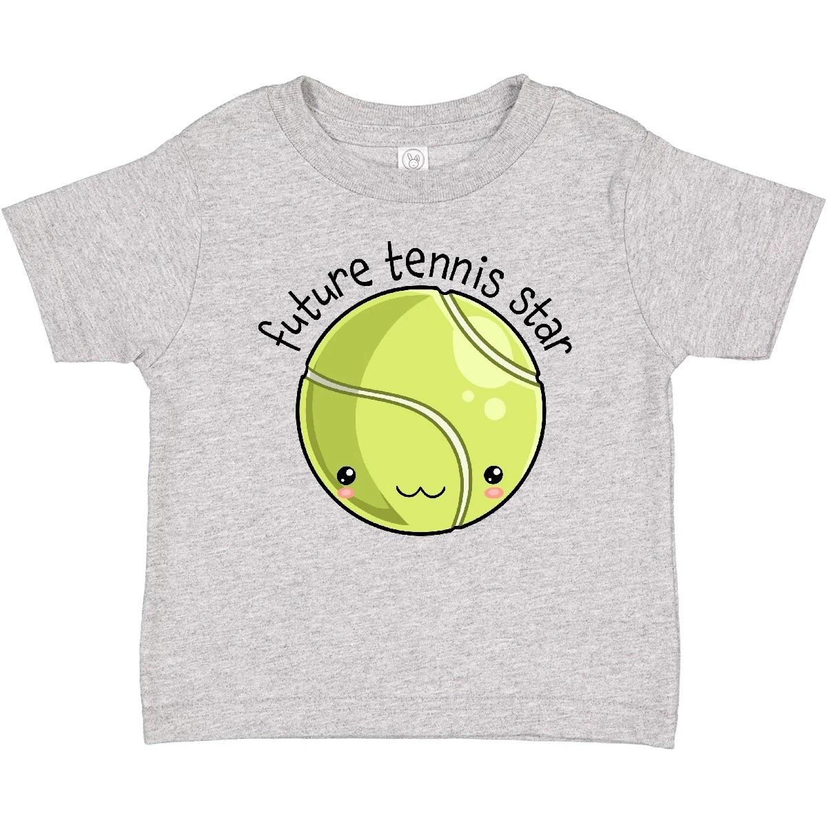 Inktastic Future Tennis Star- Cute Tennis Ball Baby T-Shirt Sports Pro Clothes 110