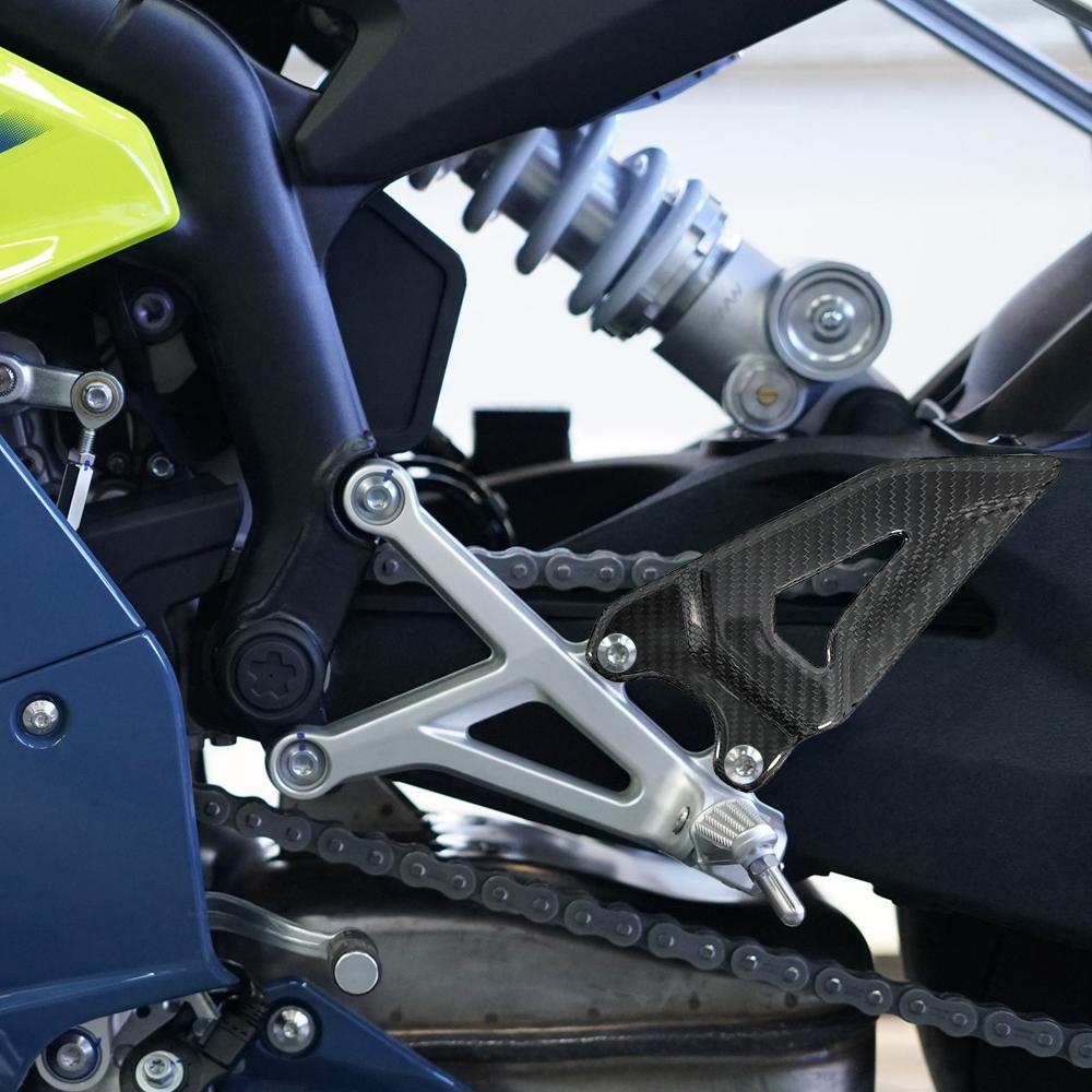 Carbon Fiber Motorcycle Fairing Passenger Pedal Guard for ZX MOTO 500RR 2025-2026