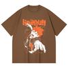 230 Gsm 100% Cotton Haikyu V1 Hinata Print Unisex Heavy Cotton T Shirt