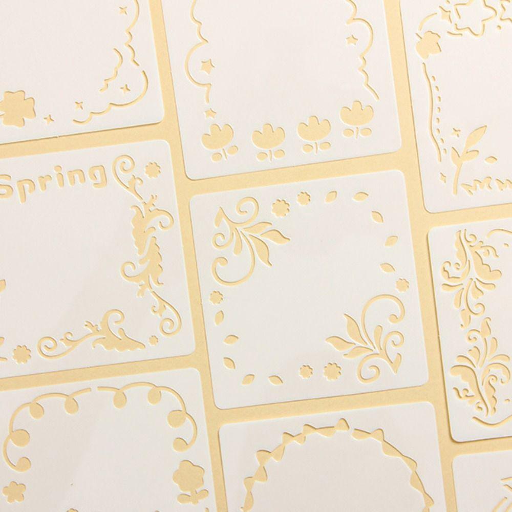 DIY Craft DIY Pattern Layering Stencils Copying Stencils Drawing Stencil Set  Scrapbooking
