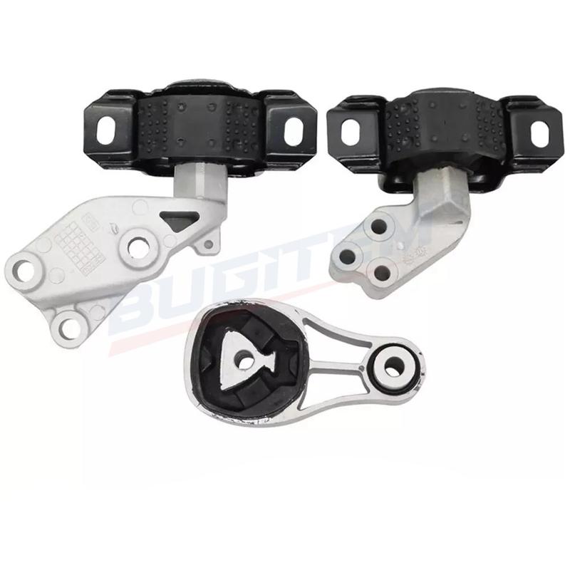 3PCS Engine Motor Mount & Transmission Mount Set 1322200148 1322200048 1322200248 For Smart Fortwo Electric L3 1.0L 2008-2015