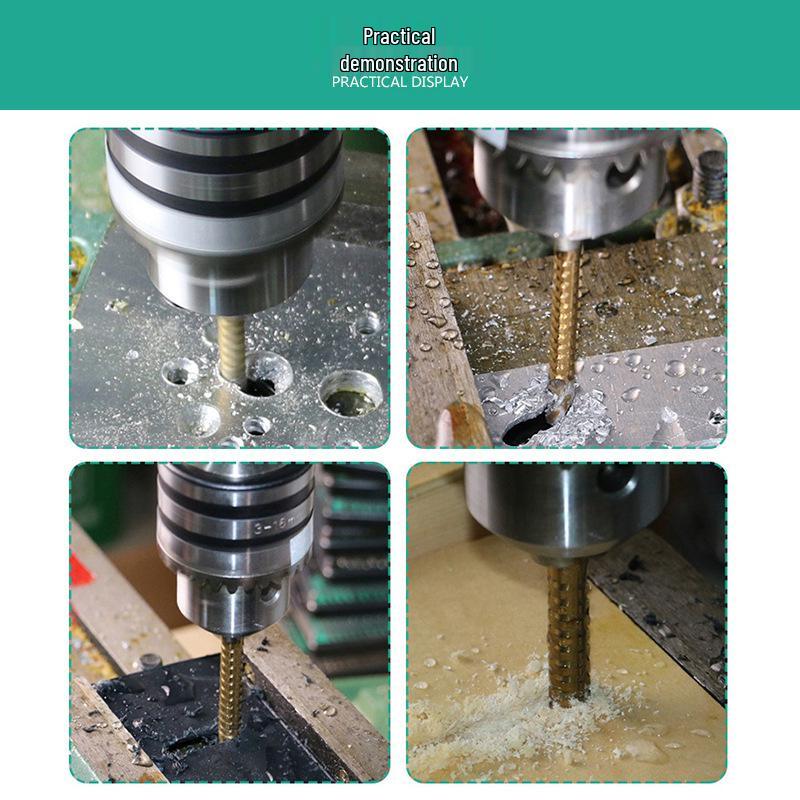 Wiertło rowkowe Piła Wiertła do drewna 3-8mm - Narzędzia tnące z zębami piły Wiertło spiralne