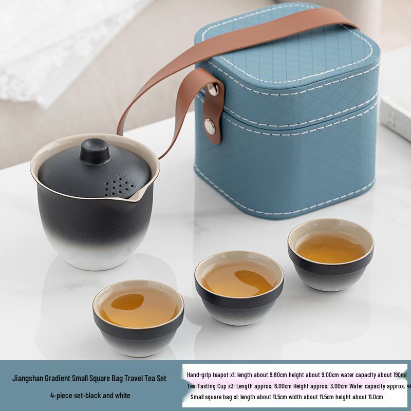 Kung Fu Travel Tea Set: Portable Quick Cup for On-the-Go Outdoor Tea Activity