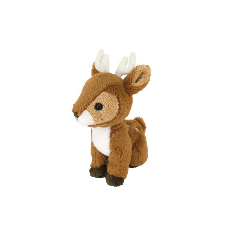 SunLemon Fluffy's Deer (Male) Small 11 x 14 x 19cm Plush Animal