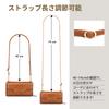 Small Crossbody Shoulder Bag for Women with Wristlet Phone Wallet and Credit Card Holder [nuoku] (Brown)