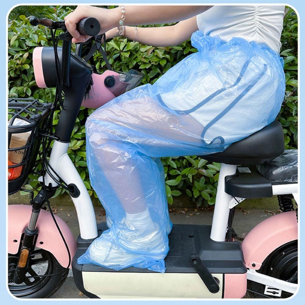 Thickened Disposable Raincoat Transparent Foot Sealing Rain Pants Outdoor Foot Wrap Rainpants