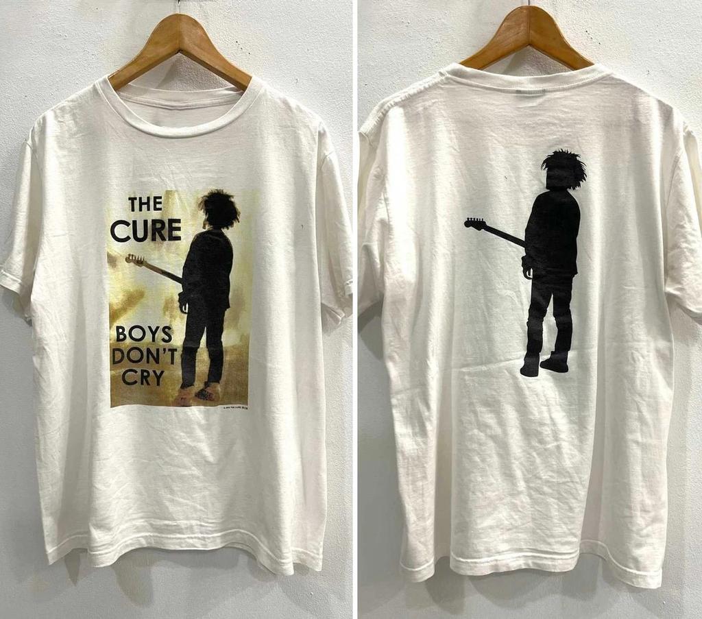 Vintage Styles The Cure Boys Don't Cry T-Shirt Mens Womens Tees Top