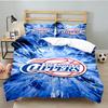 Clippers Ice Bedding Set 3pcs, High Quality Bedding Set Including 1pc Duvet Cover And 2pcs Pillowcases for Bedroom, Dormitory Gift