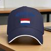 Nederlandse Vlag Baseballpet Kpop Rock Zon Hip Hop Hoeden Dames Unisex yk Grappige Custom DIY Baseballpetten
