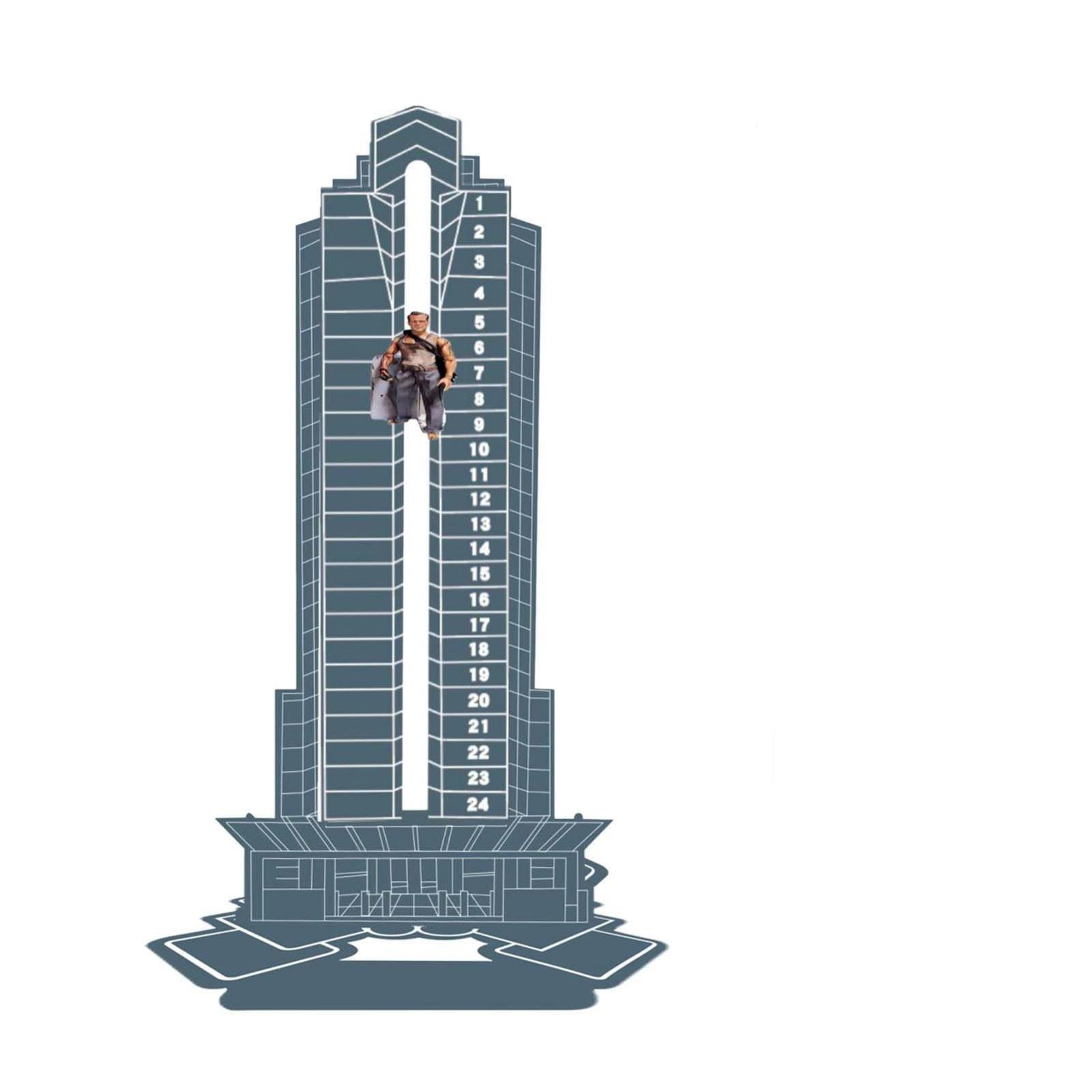 

Halloween Advent Calendar Creative Skyscraper Lifting Calendar Wooden Crafts Ornaments One Size