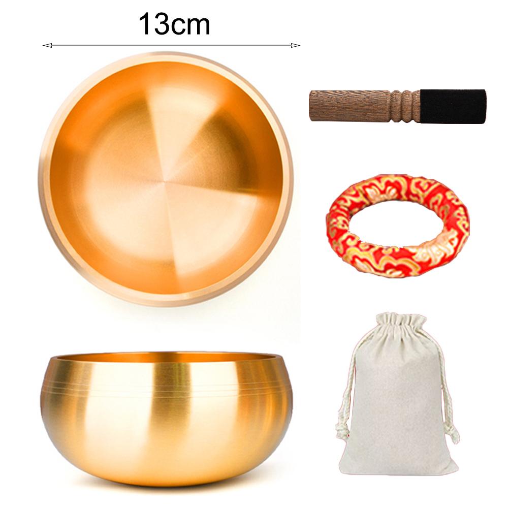 Sanskrit Bowl Nepal Tibet Buddha Tibetan Singing Bowl Yoga Meditation Chanting Bowl Brass Chime Music Therapy
