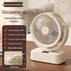 USB Rechargeable Mini Wireless Desktop Fan: Compact Electric Fan for Dorms & Offices