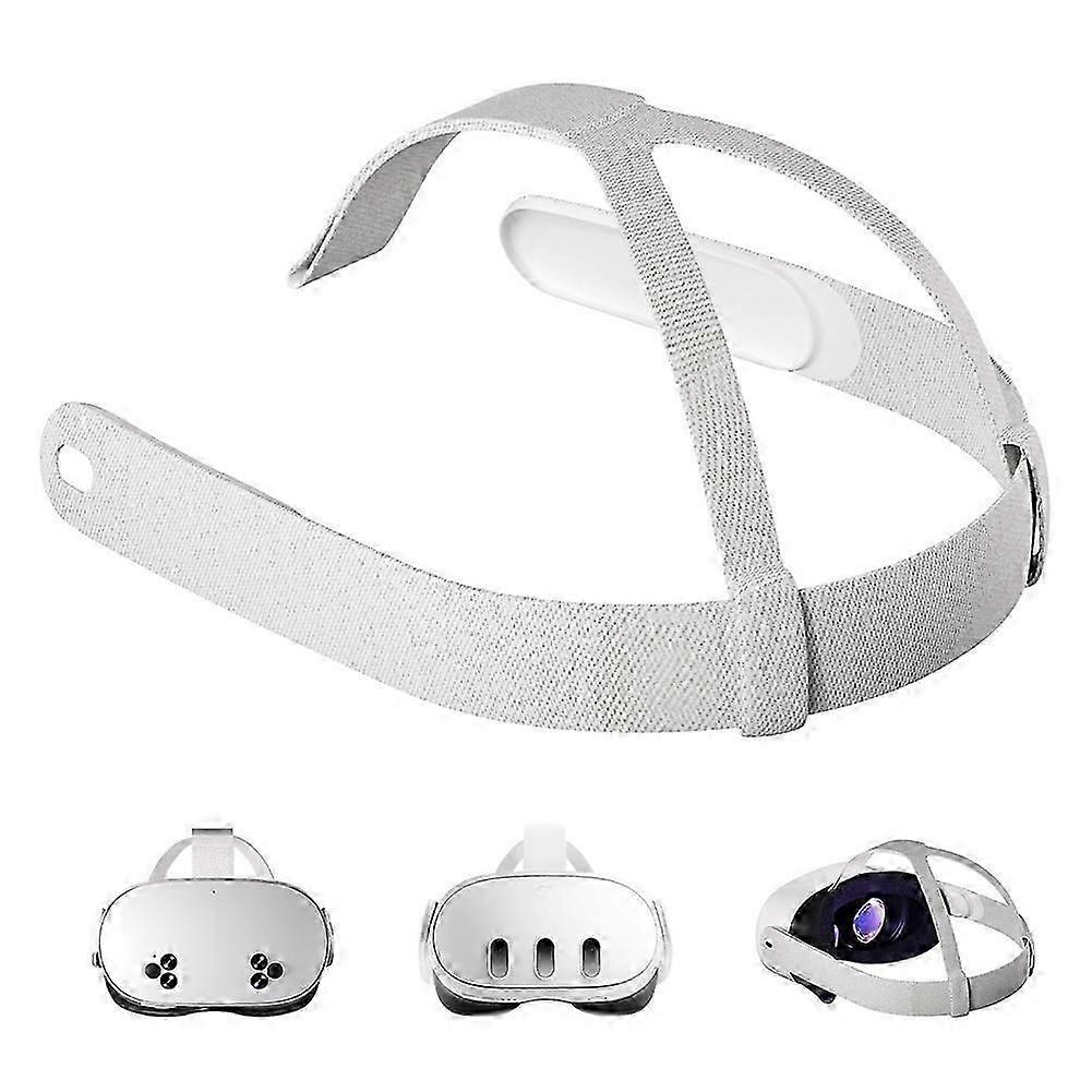 Head Strap for Meta Quest 3/3S VR Headset Headband Strap for Oculus Quest 3/3S Adjustable Headwear VR Accessories