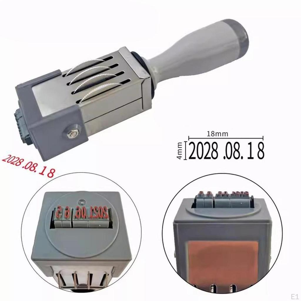 Date Stamp, Adjustable Wheel Year, Month And Day for Journals