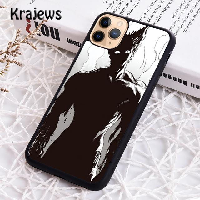

Чехол для телефона Krajews Garou One Punch Man для iPhone 14 5 SE 6s 7 8 plus X XR XS 11 12 13 pro max Samsung Galaxy S21 S22ultra iPhone 6plus
