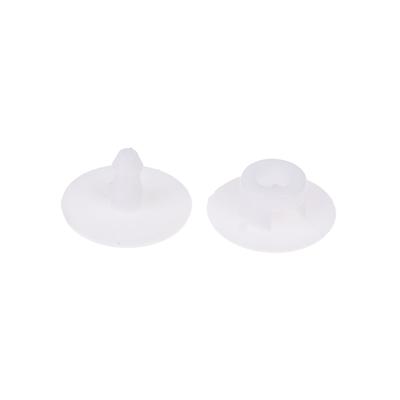 100Pcs/Set Round Buckle Plastic Button Set Garden Shoe Back Buckle Plastic Universal Beach Repair For Boys And Girls