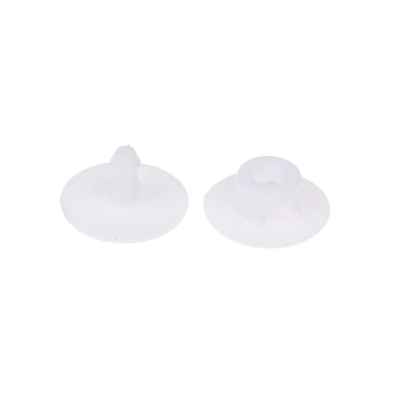 100Pcs/Set Round Buckle Plastic Button Set Garden Shoe Back Buckle Plastic Universal Beach Repair For Boys And Girls