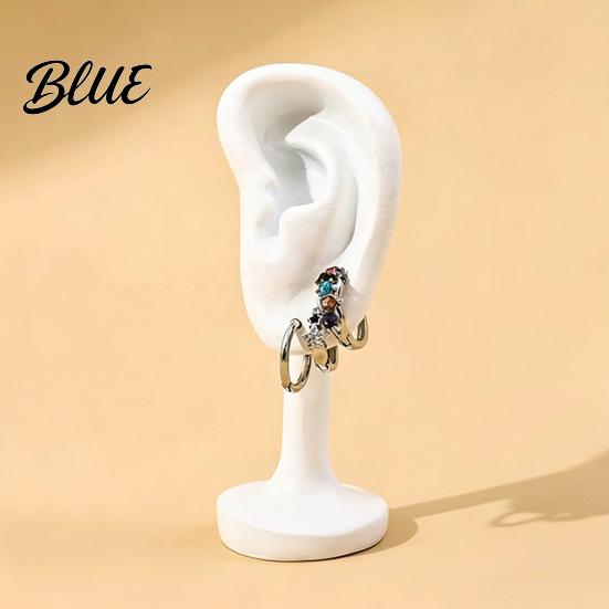 Jewelry Earring Stand Human Ear Holder Shaped Stand Storage Anti-tip