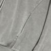 Filluminate Side Seam Pigment Zip Up-Gray