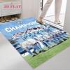 Royal MCFC Crown Carpet Rug for Living Room Bedroom Home Sofa Decoration,Kids play Nonslip Floor Mat