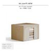 Taily Oxford Cloth Folding Storage Box, Narrow Design, Large Capacity Organizer