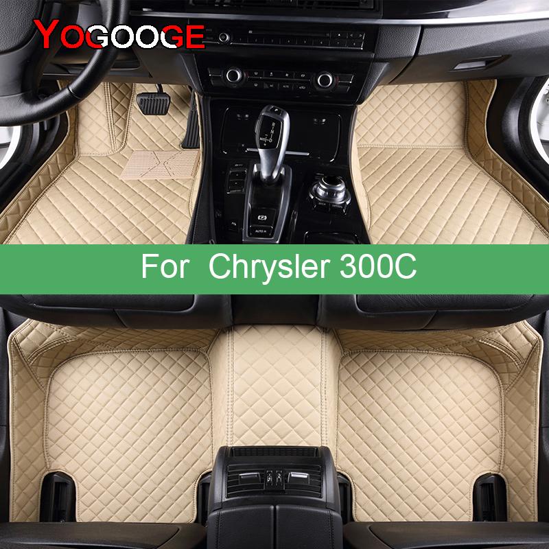 

Автомобильные коврики YOGOOGE для Chrysler 300 300c Foot Coche, аксессуары