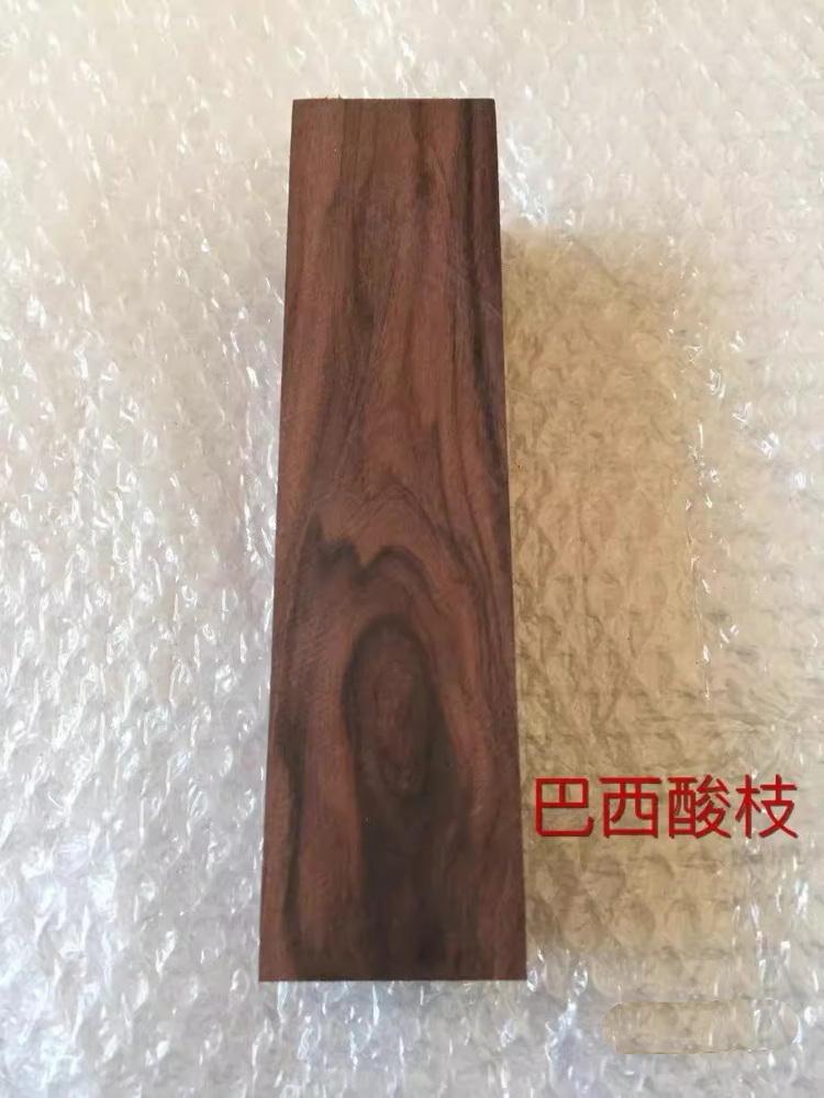 Size:200x50x50mm Natural Carved Handmade North American Cherry Wood South American Pear Wenge DIY Wood Material