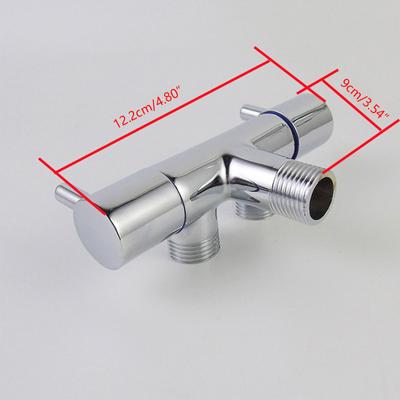 Multifunctionele Wateromleider voor Klep Dubbele Bedieningshoek voor Klepvervanging Driehoekig voor Klep Dubbel Gebruik Duik