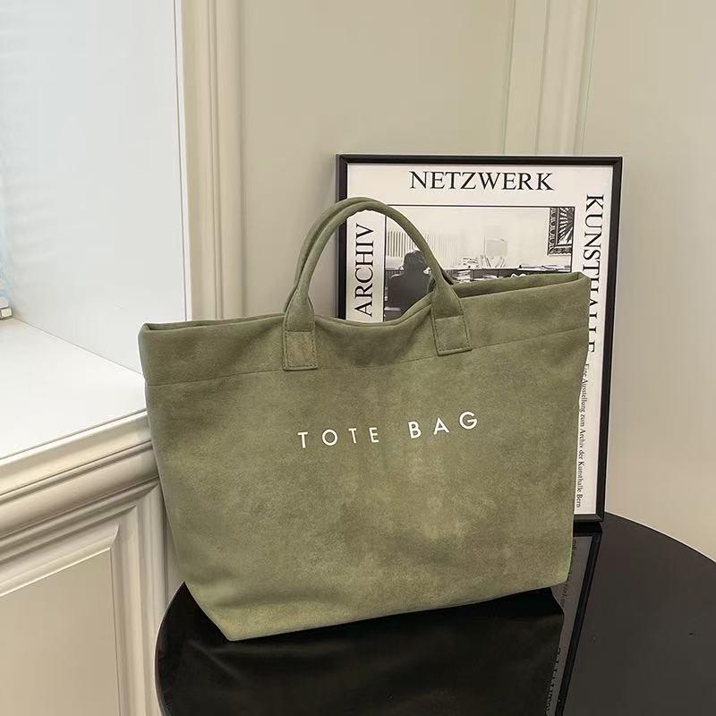 2025 Women's Large-Capacity Cross-Border Tote: European & American Popular Handbag for Shopping & Commuting