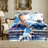 1 Stück Gemütliche Heimdruck-Kuscheldecke, Erling Haaland Decke Für Bett- und Sofanutzung, Besonderes Geschenk für die Familie