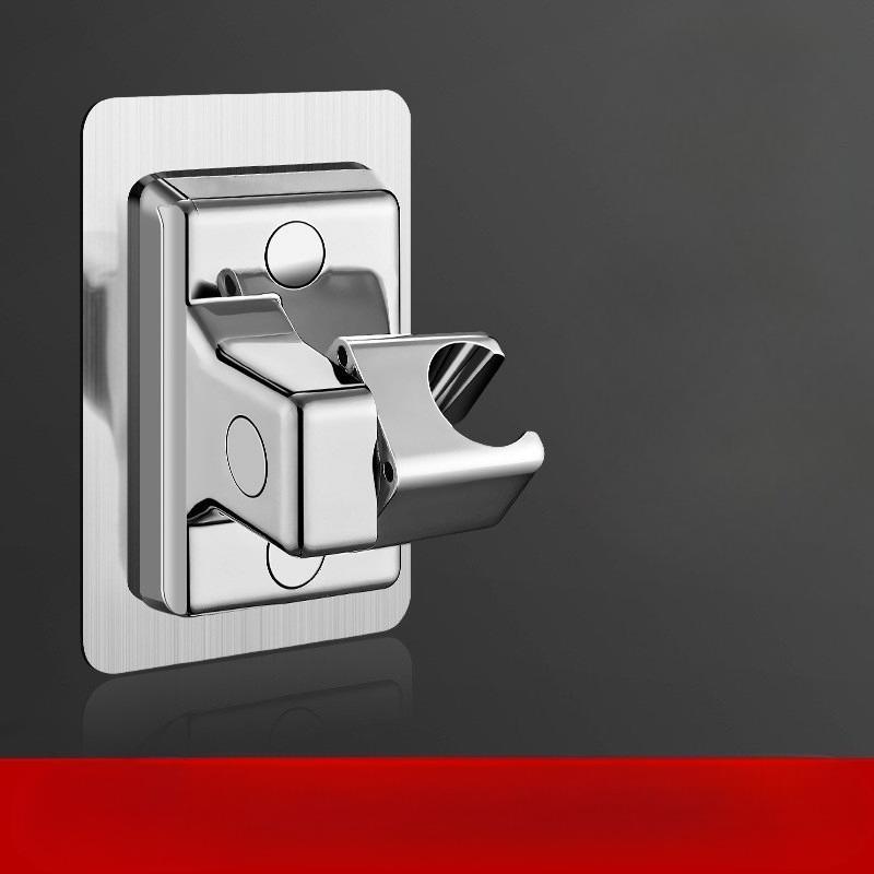 

1 шт. Держатель для душевой лейки, регулируемый, настенный, самоклеящийся, кронштейн для ручной душевой лейки, аксессуары для ванной комнаты