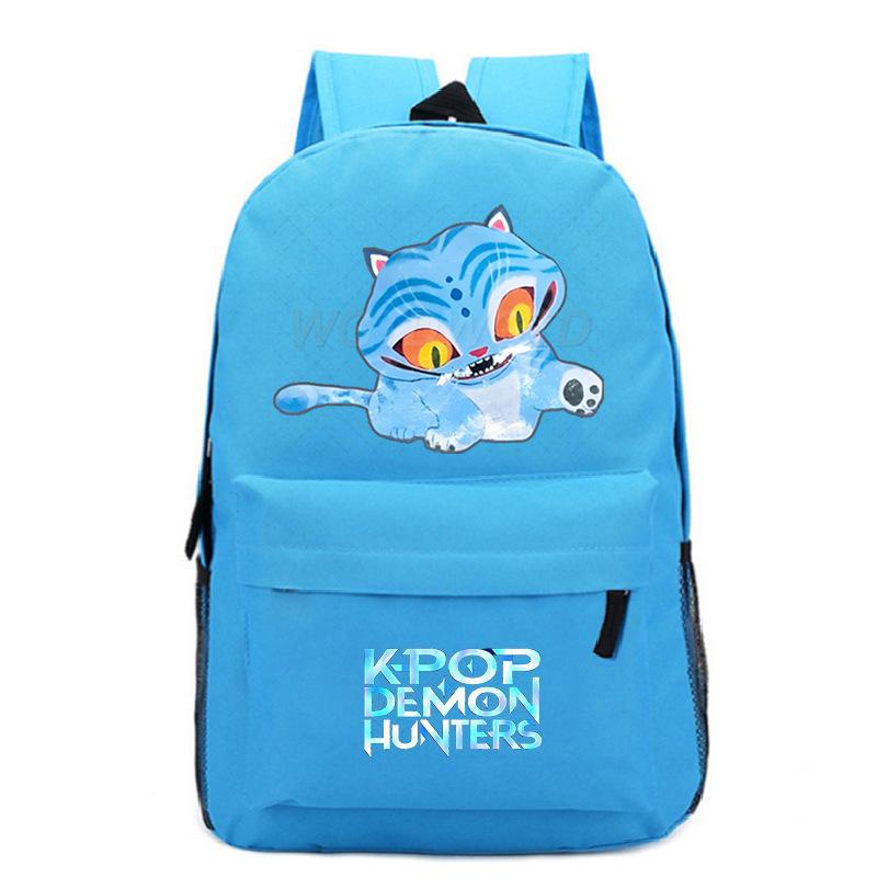 Witch Hunters Peripheral Cartoon Printing Korean Edition School Bag Primary and Secondary School Students Large Capacity Casual Simple Backpack