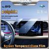 For BYD Dolphin 2025‑2026 12.8 Inch Car Navigation Screen Tempered Glass Film Anti‑Scratch Anti‑Fingerprint Anti‑Grease