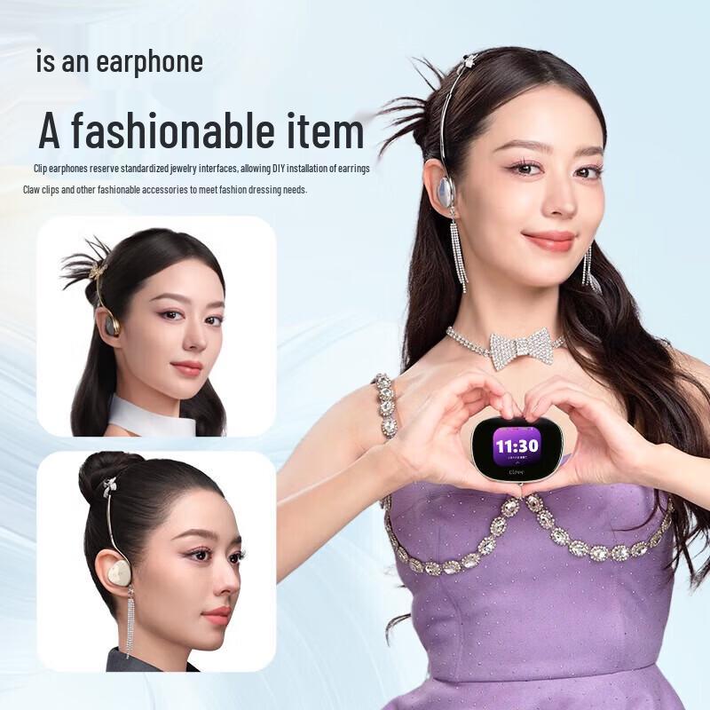 cleer-Clip PRO AI Wireless Bluetooth Over-Ear Headphones