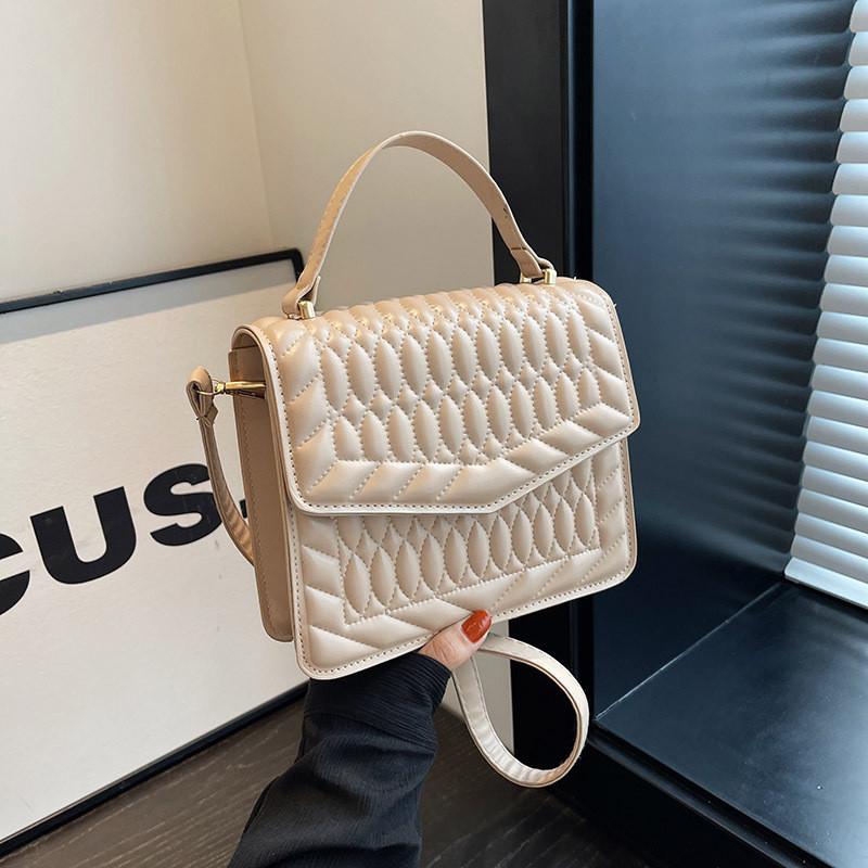 Stylish Korean Style Shoulder Crossbody Bag Trendy Vintage Mini Square Purse For Women