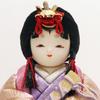 Hina Wooden Kotohoki Doll with Round Doll, Doll, Mikoto, Only, Tray, White, KTH-3203E1