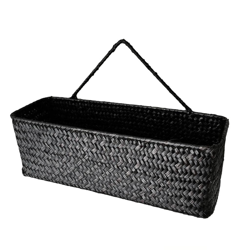 Wall Hanging Basket Multipurpose Fashionable Lightweight Hanging Wall Mount Storage Organizer Basket for Home Family
