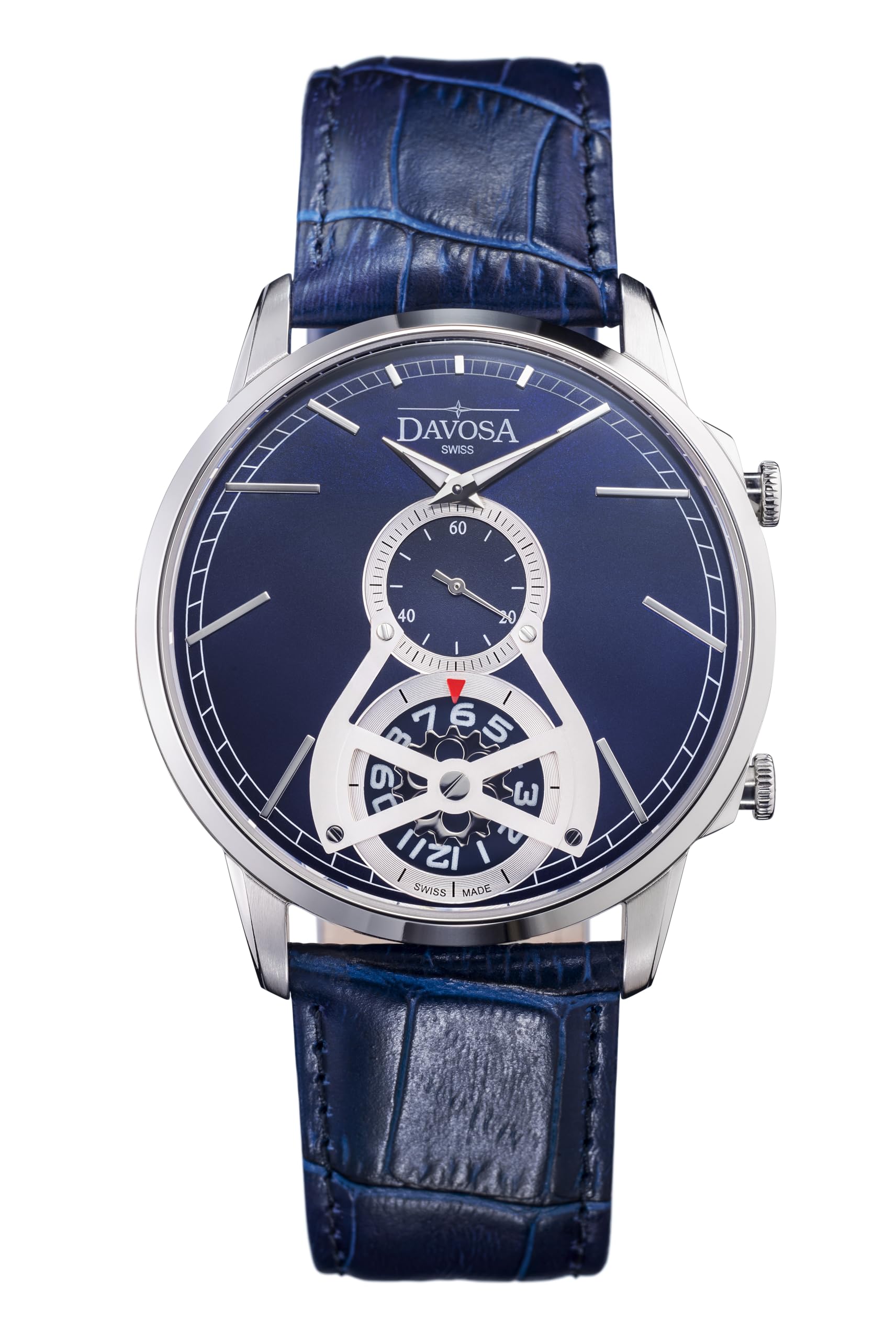 

Watch GMT Cuore2 Swiss Made Blue [Davosa] 162.497.44 Men s синій