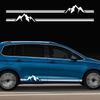 Für Volkswagen Touran Autoaufkleber Auto Tür Seite Vinyl Folie Aufkleber Set Wasserdichte Auto Folie PVC Aufkleber Auto Zubehör