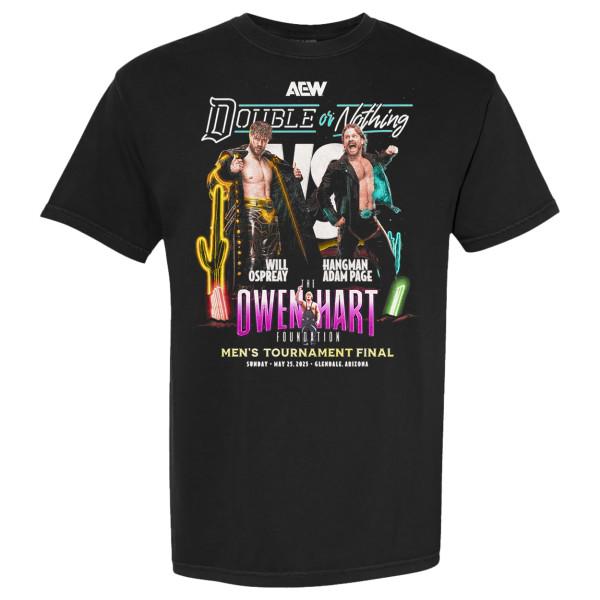AEW Double or Nothing 2025 Will Ospreay vs Hangman Adam Page T-Shirt S-5XL Unisex T-Shirt XXL 1990₽
