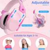 Cartoon Anti-Noise Earmuffs Adjustable Ear Protector Ears Muffs Noise Reduction Muffs  For Children