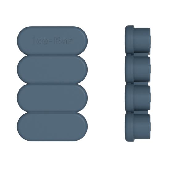 Long Strip Shape Silicone Ice Cube Mold Non-Stick Ice Tray Jelly Chocolate Mold for Kitchen Cafe Home