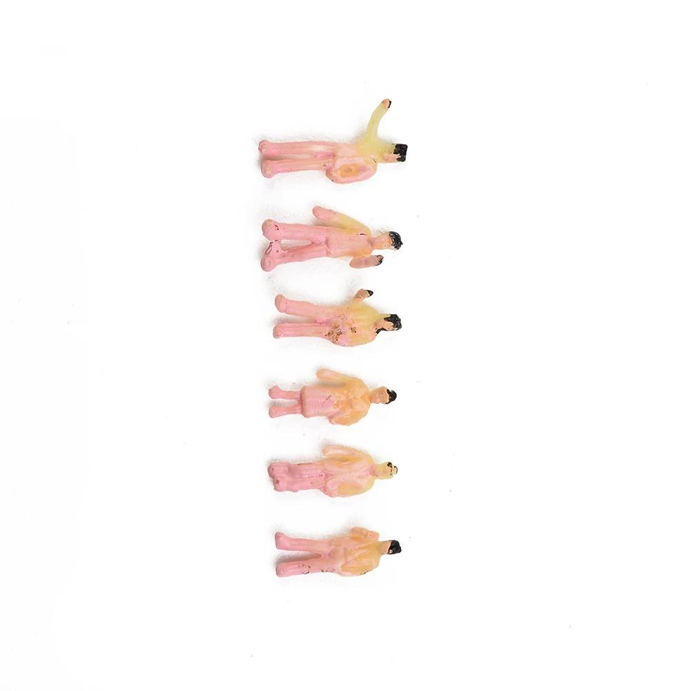 Painted Figures 100PCS Painted Standing Seated Figures 1 200 Scale Miniature Model Accessories for DIY Scenery China Mainland
