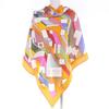 Great HERMES scarf ON A SUMMER DAY multicolor cashmere Women Used
