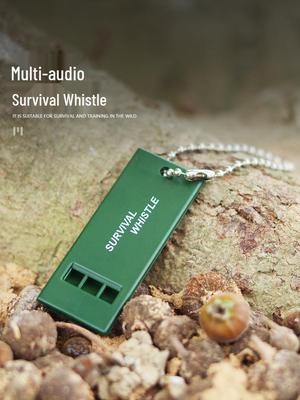 Triple-Band High-Frequency Survival Whistle for Outdoor Emergency and Earthquake Relief