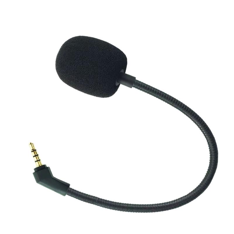 Microphones Replacement Mic for ROG Theta 7.1 Headsets, Detachable Headphones Mic Boom