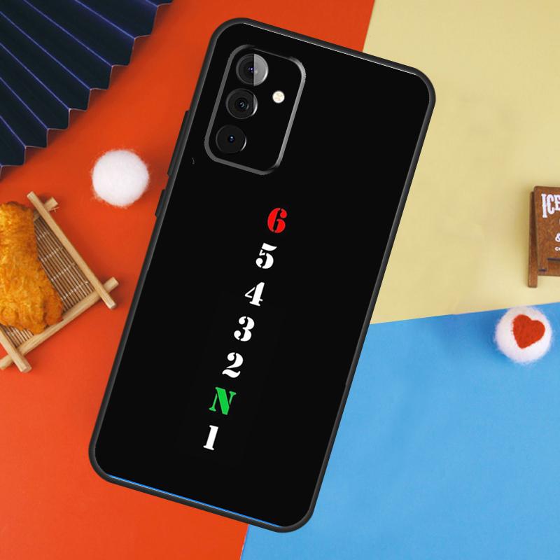Motorcycle Gear Case For Samsung Galaxy A14 A34 A54 A55 A35 A15 A73 A53 A33 A23 A13 A12 A32 A52 A51 Cover