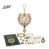 Mother Daughter Craft Projects 12 Zodiac Blessing Beaded Ornament DIY Kit, Beginner Friendly Sign Custom Symbol Keepsakes Beading Set, Hanging