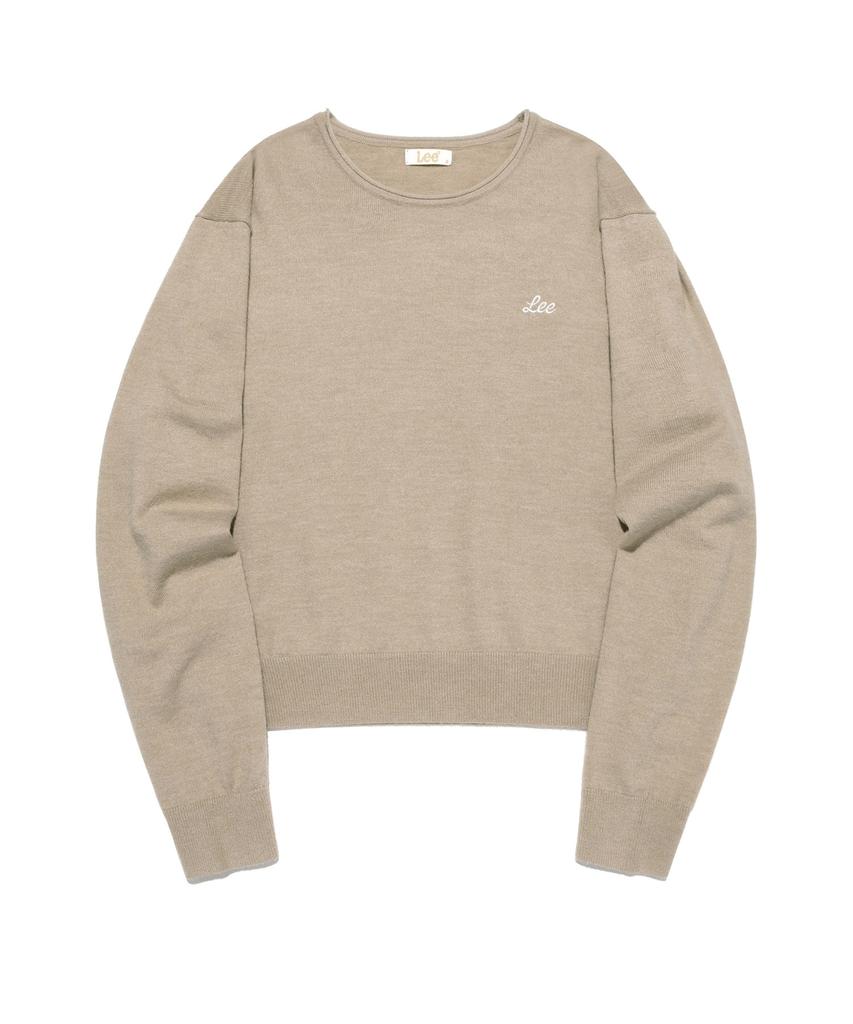 LEE Women'S Round Knit Beige